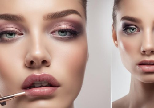 Say Makeup: Matowy Makijaż z Eye Blending Brush i Pomadką nr 4